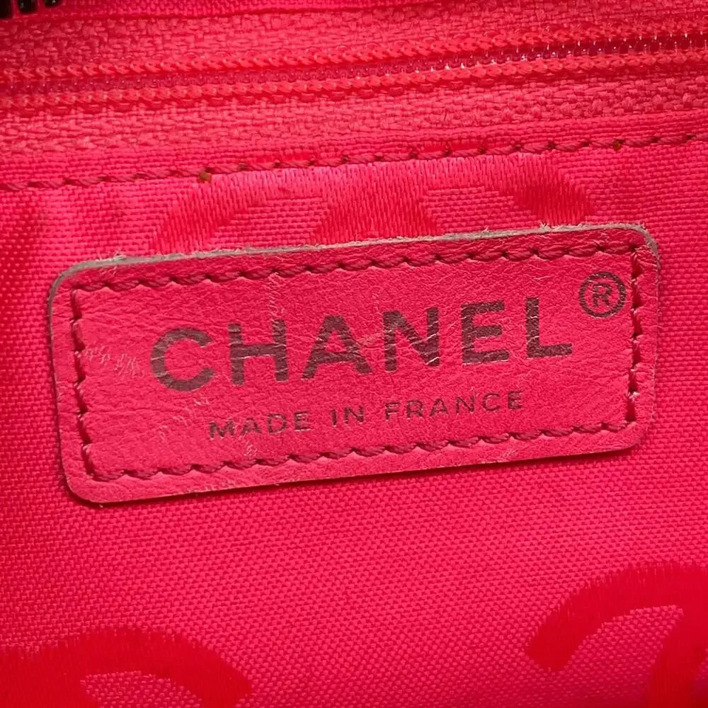Chanel Cambon Mini Bowling Bag Handbag A29792 Lambskin Patent Leather